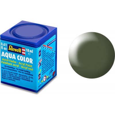 Revell akrylová barva #361 olivově zelená polomatná 18ml – Zboží Mobilmania