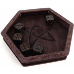 Myší Doupě Dice Tray Dřevěný mořený Cthulhu – Zboží Mobilmania