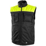 Canis CXS Seatle Pánská zimní vesta fleece černo-žlutá – Sleviste.cz