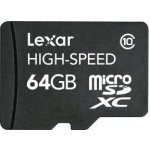 Lexar microSDXC 64 GB Class 10 LSDMI64GABEUC10 – Sleviste.cz