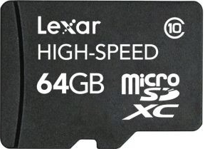 Lexar microSDXC 64 GB Class 10 LSDMI64GABEUC10