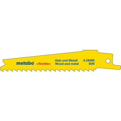 METABO 5 plátků pro pily ocasky, dřevo a kov, flexible, 100x0,9 mm – Zbozi.Blesk.cz