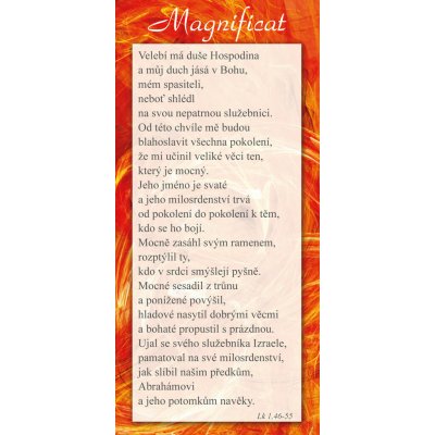 Paulínky Záložka Modlitba Magnificat (Z 187) – Hledejceny.cz