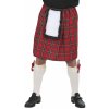 Karnevalový kostým Skotský kostičkovaný kilt