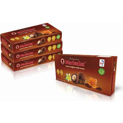 Marlenka Medové kuličky s kakaem 4 x 235 g – Zboží Dáma