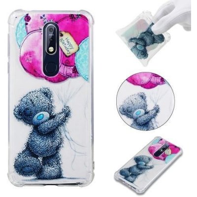 Pouzdro Patty gelové se zesílenémi rohy Nokia 7.1 - medvídek a balónky – Zbozi.Blesk.cz