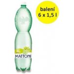 Mattoni minerální voda Bílé hrozno 6 x 1,5 l – Zbozi.Blesk.cz