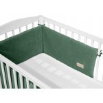 KLUPS Mantinel ochranný do postýlky Velvet zelená – Zboží Dáma