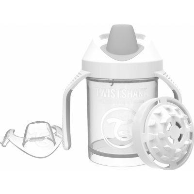 Twistshake hrnek učící bílá 230 ml – Zboží Mobilmania