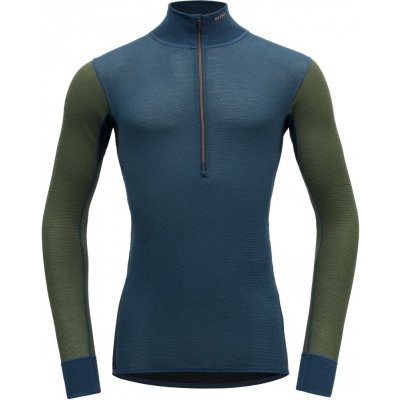 Devold pánský rolák se zipem Wool Mesh 190 Zip Neck flood – Zbozi.Blesk.cz