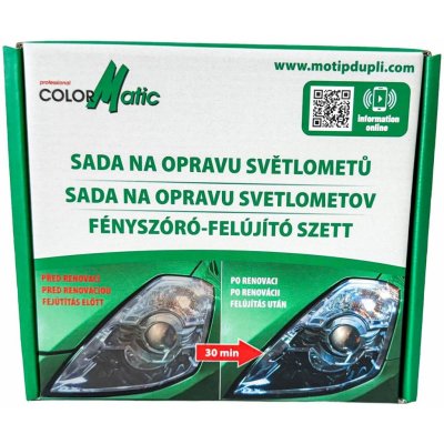 Colormatic Sada pro renovaci světlometů, vhodné pro: všechny světla na automobilu LAMPBOX1 – Hledejceny.cz
