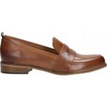 Wojas Dámské kožené nazouvací mokasíny světle hnědé – Zboží Dáma