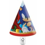 Procos Párty kloboučky Sonic 6ks – Zboží Dáma