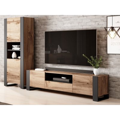 WOOD II dub wotan antracit Mirjan WOOD II Set – Sleviste.cz