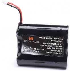 Spektrum baterie vysílače LiIon 3.7V 6600mAh XH-1S: NX6/NX8/NX10/iX12