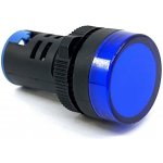 Tracon electric Kontrolka LED modrá ljl22-be – Sleviste.cz