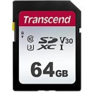 paměťová karta Transcend SDXC 64 GB UHS-I U3 TS64GSDC300S