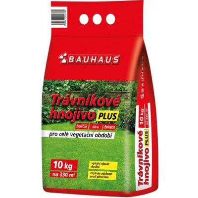 BAUHAUS Trávníkové hnojivo Plus 10 kg – Zboží Mobilmania