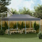 vidaXL Pop-Up párty stan skládací 3x6 m Antracitový – Sleviste.cz