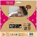 Škrabací obrázky 4ks Jednorožec – Zboží Dáma