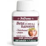 MedPharma Beta karoten 25 000 m.j. 107 tobolek – Hledejceny.cz