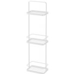 YAMAZAKI Poličky do koupelny Tower Bath Rack 3, bílé – Sleviste.cz