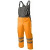 Pracovní oděv Högert Aich Zateplené kalhoty lacl s vysokou viditelností oranžové