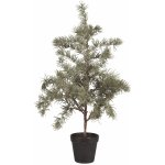 Ib Laursen Umělý stromek v květináči Cedar 60 cm zelená barva plast – Zbozi.Blesk.cz