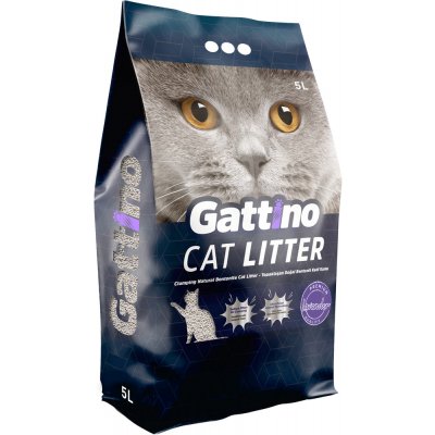 Gattino Lavender Scented Cat litter 2x5L – Hledejceny.cz