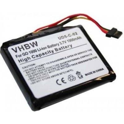 VHBW Baterie pro TomTom Go 2435 / 2535, 1000 mAh - neoriginální