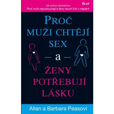 Proč muži chtějí sex a ženy potřebují lásku - Peasovi Allan a Barbara – Hledejceny.cz