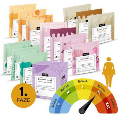 MyKETO program XL na 21 dní 1. fáze 105 jídel 4320g – Zboží Dáma