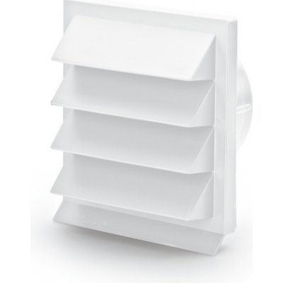 Naber K-Jal 125 venkovní mřížka bílá se zpětnou klapkou – Zboží Dáma