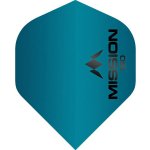 Mission Logo 150 Dart Flights No2 Std Matt blue – Zboží Mobilmania
