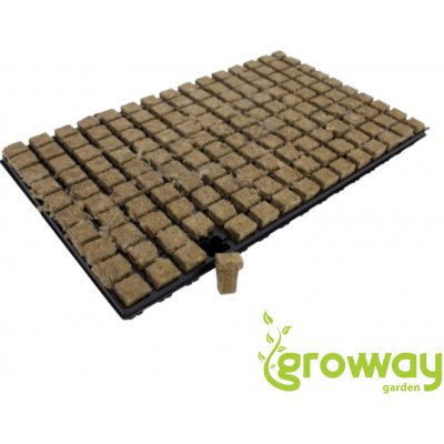 Grodan Rockwool Sadbovací kostka 25 x 25 x 40 mm včetně sadbovače – Hledejceny.cz
