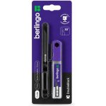 Celokovový odlamovací nůž + náhradní čepele Double Black, 9mm, 1ks, Berlingo – Zboží Mobilmania
