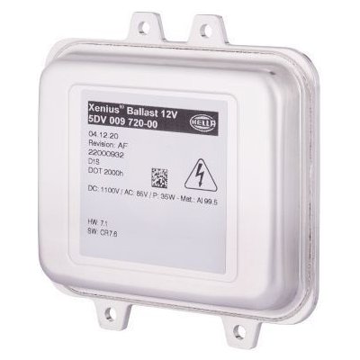 Předřadník, plynová výbojka HELLA 5DV 009 720-001 – Hledejceny.cz