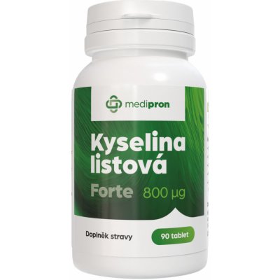 medipron Kyselina listová Forte 90 tablet – Hledejceny.cz