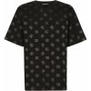 Pánské Tričko Dolce & Gabbana Monogram Black tričko černá