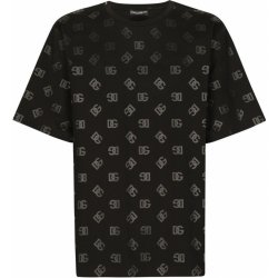 Dolce & Gabbana Monogram Black tričko černá