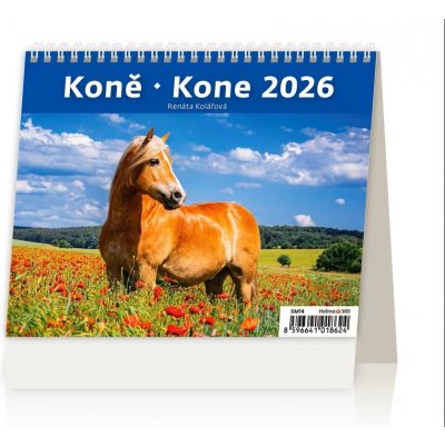 Stolní Helma MiniMax Koně 2026 – Zboží Dáma