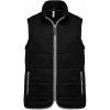 Pánská vesta Kariban vesta Quilted Bodywarmer K6116 prošívaná pánská 1TE-K6116 černá