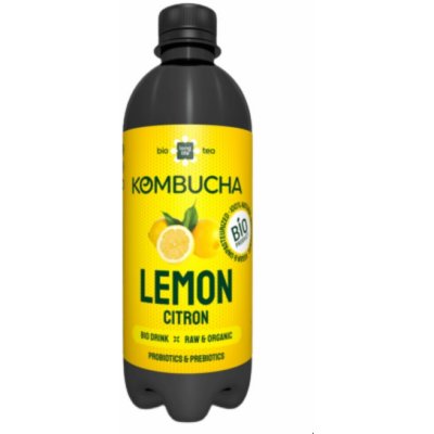 Long Life Biotea Bio Kombucha citron 0,5 l