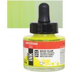 Amsterdam Acrylic Ink 256 Reflex Yellow 30 ml – Zboží Dáma