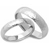 Prsteny Aumanti Snubní prsteny 89 Stříbro bílá