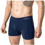 Voxx BambooSeamless 030 pánské bambusové bezešvé boxerky tmavě modrá – Hledejceny.cz
