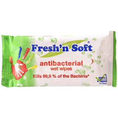 Fresh 'n soft Freshn soft vl. utěrky na ruce antibakteriální 15 ks – Zbozi.Blesk.cz