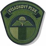 Nášivka: 43. výsadkový pluk [na podkladu] [ssz] olivová | černá – Hledejceny.cz