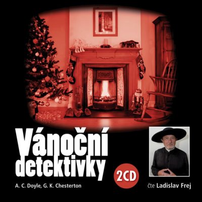 Vánoční detektivky Doyle Arthur Conan, Chesterton Gilbert Keith - 2CD - čte Ladislav Frej – Zboží Mobilmania