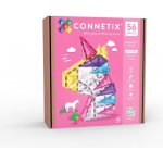 Connetix Jednorožec se třpytkami 56 ks – Zboží Dáma